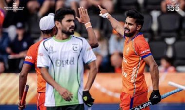 भारतीय हॉकी टीम की पाकिस्तान पर शानदार जीत, वित्त मंत्री ओपी चौधरी ने दी बधाई
