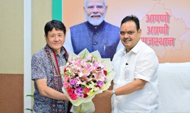 मुख्यमंत्री भजनलाल शर्मा की जापानी प्रतिनिधिमंडल के साथ बैठक
