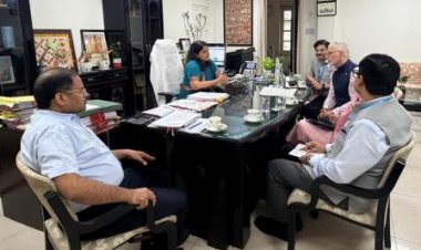 प्रमुख शासन सचिव चिकित्सा एवं स्वास्थ्य और डबल्यूएचओ इंडिया कंट्री हेड ने राजस्थान की स्वास्थ्य सेवाओं पर की चर्चा
