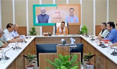 मुख्यमंत्री भजनलाल शर्मा ने की हरियालो राजस्थान अभियान की समीक्षा