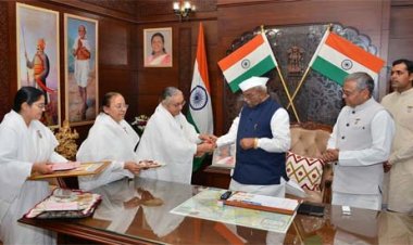 लोकभवन में रक्षाबंधन का पर्व हर्षोल्लास से मनाया गया