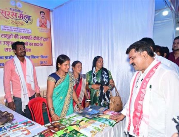 ग्रामीण उद्यमिता का मार्ग है संभागीय सरस मेला: उपमुख्यमंत्री विजय शर्मा