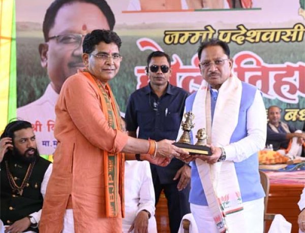 किसानों की समृद्धि से ही समृद्ध होगा छत्तीसगढ़ : मुख्यमंत्री विष्णु देव साय