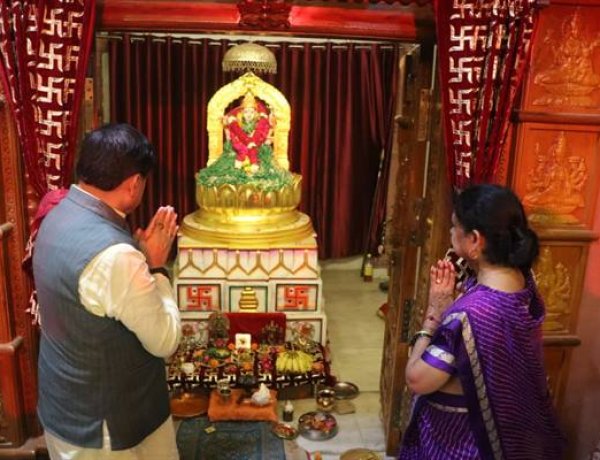 मुख्यमंत्री डॉ. यादव पहुंचे तीर्थनगरी ओंकारेश्वर