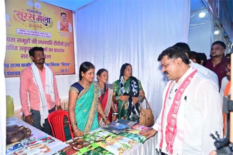 ग्रामीण उद्यमिता का मार्ग है संभागीय सरस मेला: उपमुख्यमंत्री विजय शर्मा