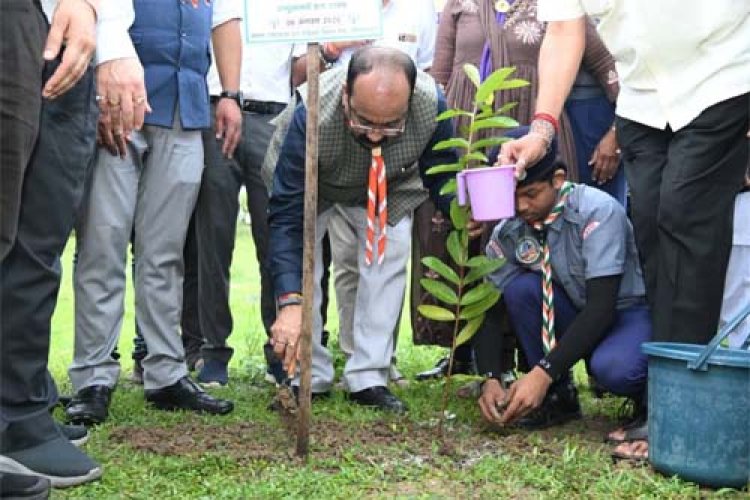 उप मुख्यमंत्री अरुण साव ने किया पौधारोपण, बोले हरियाली बढ़ेगी तो पर्यावरण भी स्वस्थ और सुंदर बनेगा