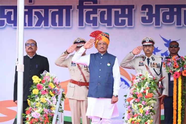 नक्सलवाद से मुक्त छत्तीसगढ़ अब शांति, विकास और समृद्धि की नई यात्रा पर : मुख्यमंत्री विष्णु देव साय
