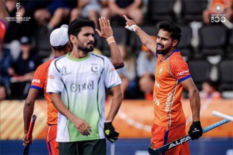 भारतीय हॉकी टीम की पाकिस्तान पर शानदार जीत, वित्त मंत्री ओपी चौधरी ने दी बधाई