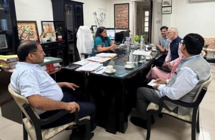 प्रमुख शासन सचिव चिकित्सा एवं स्वास्थ्य और डबल्यूएचओ इंडिया कंट्री हेड ने राजस्थान की स्वास्थ्य सेवाओं पर की चर्चा