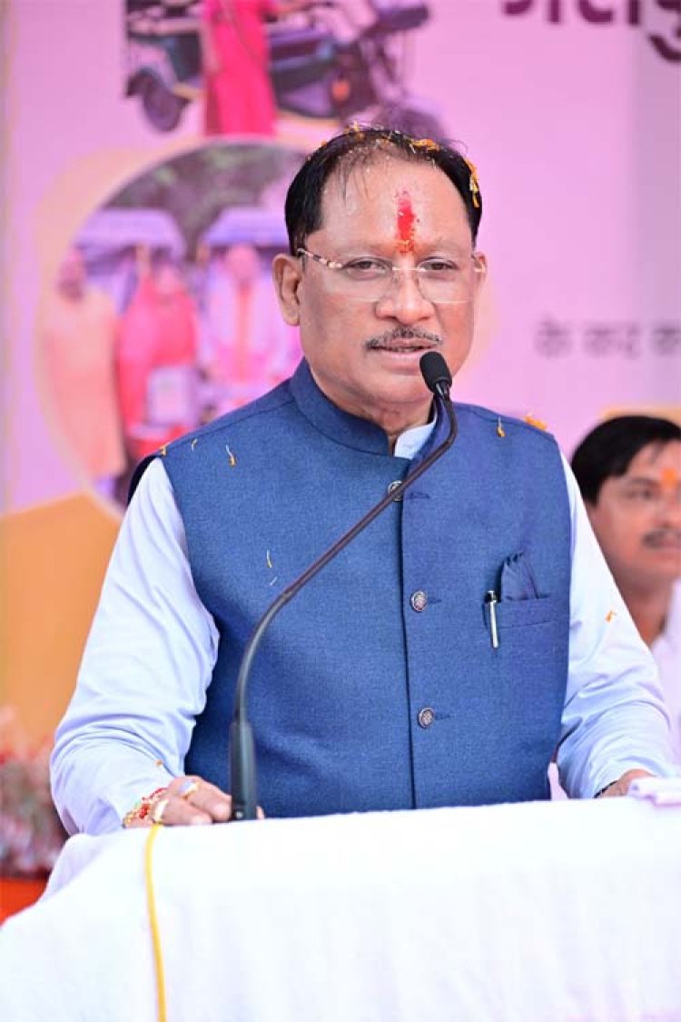 हिड़मा जैसे कुख्यात नक्सली को आदर्श मानने वाले ही दिमागी नक्सली: मुख्यमंत्री विष्णुदेव साय