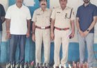 जयपुर में आबकारी विभाग की बड़ी कार्रवाई, अवैध अंग्रेजी मदिरा की खेप पकड़ी