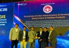 जीआईएस आधारित नवाचार के लिए मध्यप्रदेश को राष्ट्रीय स्तर पर ‘अचीवमेंट इन जीआईएस अवार्ड’