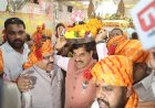 मुख्यमंत्री डॉ. यादव ने बरखेड़ी के राधा-कृष्ण मंदिर में की पूजा-अर्चना