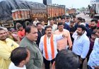 उप मुख्यमंत्री विजय शर्मा ने ट्रांसपोर्ट नगर का किया निरीक्षण