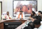 उप मुख्यमंत्री एवं कवर्धा विधायक विजय शर्मा ने ली गौ सेवकों एवं अधिकारियों की बैठक
