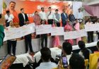 ग्रामीण अर्थव्यवस्था को पंख- भखारा में बैंक ऑफ बड़ौदा के मेगा क्रेडिट कैंप में 32 करोड़ का ऋण स्वीकृत