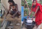 आग की तपिश से ज्यादा तकलीफदेह थी गर्मी में पानी की मार, अब आंगन में बहती है नल की धार
