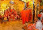 मुख्यमंत्री भजनलाल शर्मा ने मोती डूंगरी मंदिर में किये दर्शन 