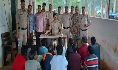 मध्यप्रदेश पुलिस की जुएं-सट्टे के अवैध कारोबार पर सख्त कार्रवाई