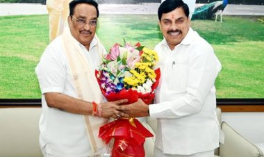 मुख्यमंत्री डॉ. यादव ने केंद्रीय जल शक्ति मंत्री पाटिल से की मुलाकात