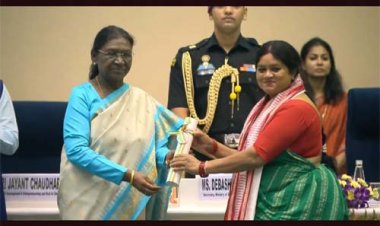 राष्ट्रपति ने सारंगढ़- बिलाईगढ़ की शिक्षिका सुनीता यादव को प्रदान किया राष्ट्रीय शिक्षक सम्मान
