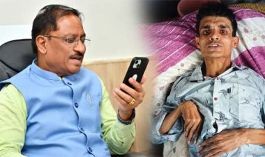 मुख्यमंत्री की संवेदनशील पहल- शशिकांत को एम्स रायपुर में कराया भर्ती