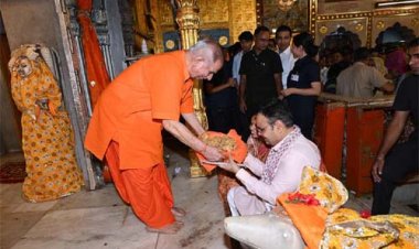 गणेश चतुर्थी पर्व: मुख्यमंत्री भजनलाल शर्मा ने मोती डूंगरी मंदिर में किए दर्शन 