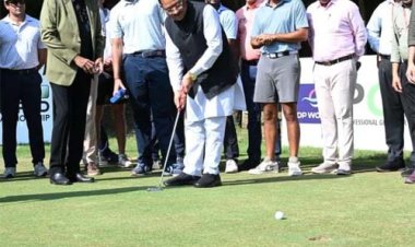 देश-दुनिया के गोल्फ मानचित्र पर नई पहचान बना रहा छत्तीसगढ़ : मुख्यमंत्री विष्णु देव साय