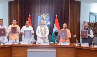 किशाऊ परियोजना के एमओयू पर हस्ताक्षर, मुख्यमंत्री भजनलाल शर्मा की पहल पर शेखावाटी के विकास को नई गति