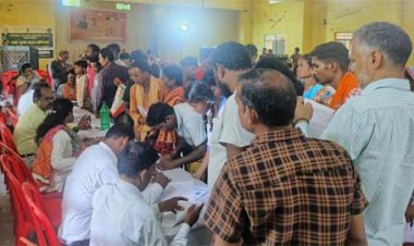 सेवा संकल्प अभियान के तहत पुसौर में यूडीआईडी कार्ड के लिए विशेष शिविर