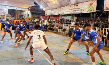 चक्रधर समारोह में कबड्डी का रोमांच, 25 टीमों ने दिखाया दमखम