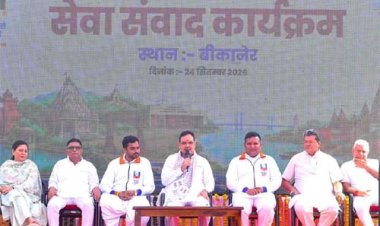 किसानों का कल्याण, महिलाओं को आजीविका तथा युवाओं को रोजगार सुनिश्चित कर रही राज्य सरकार: मुख्यमंत्री भजनलाल शर्मा