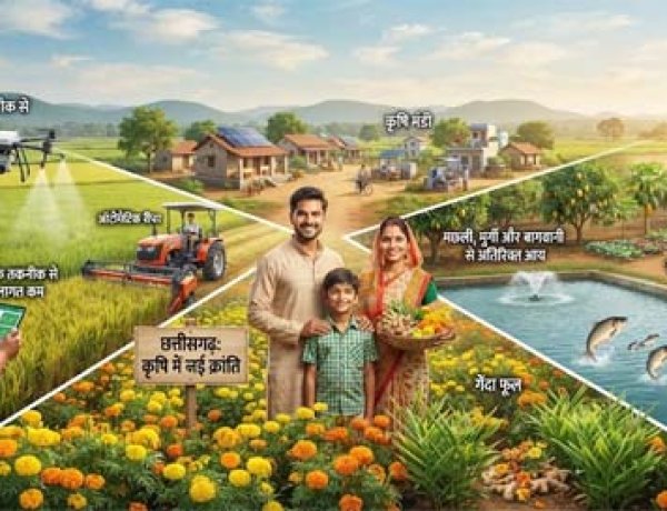 विशेष लेख : आधुनिक और नगदी फसलों की खेती ने बदली छत्तीसगढ़ के किसानों की तकदीर