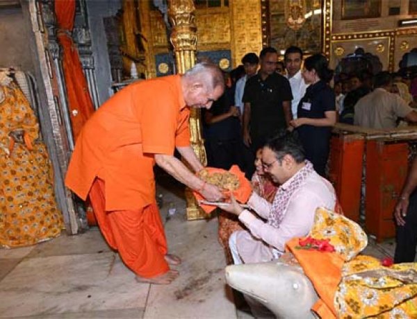 गणेश चतुर्थी पर्व: मुख्यमंत्री भजनलाल शर्मा ने मोती डूंगरी मंदिर में किए दर्शन 