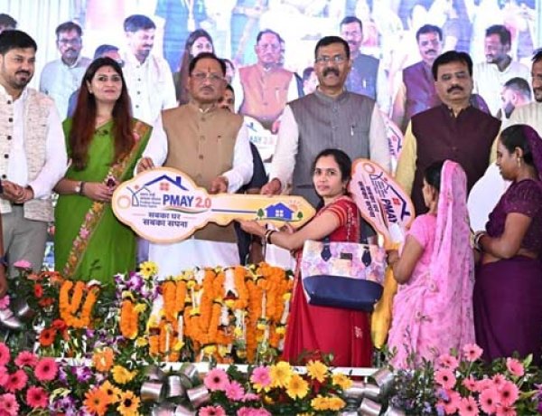 विकसित छत्तीसगढ़ के निर्माण में अब कोई बाधा नहीं, विकास की गति होगी और तेज : मुख्यमंत्री विष्णु देव साय