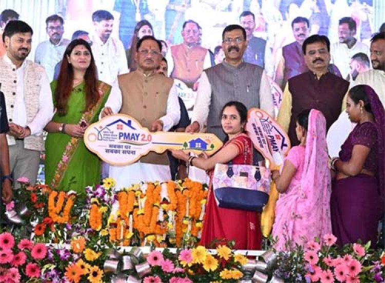 विकसित छत्तीसगढ़ के निर्माण में अब कोई बाधा नहीं, विकास की गति होगी और तेज : मुख्यमंत्री विष्णु देव साय