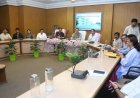 मुख्य सचिव का कोटा दौरा: सुपर थर्मल प्लांट, साइबर थाना एवं न्यू मेडिकल कॉलेज का निरीक्षण किया