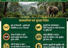 हाथी प्रभावित क्षेत्रों में ग्रामीणों की सुरक्षा के लिए वन विभाग अलर्ट, ड्रोन से की जा रही निगरानी