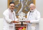 प्रधानमंत्री नरेन्द्र मोदी से CM भजनलाल ने की भेंट, जनसेवा के 25 वर्ष पूरे होने पर दी शुभकामनाएं