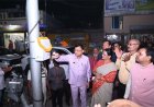 सीएसईबी चौक में वेटिंग शेड का उद्योग मंत्री लखनलाल देवांगन ने किया लोकार्पण, तीन प्रमुख मार्गों पर 195 स्ट्रीट लाइटों से बढ़ेगी रोशनी