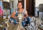 महतारी वंदन से माधुरी के हुनर को मिला संबल, दीपावली के लिए गढ़ रहीं मिट्टी के दीये
