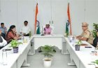 राज्यपाल बागडे ने जिला स्तरीय अधिकारियों के साथ की विभागीय योजनाओं एवं विकास कार्यों की समीक्षा