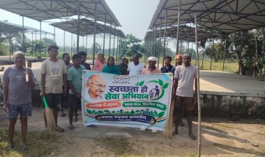 एक तारीख, एक घंटा, एक साथ की थीम पर जशपुर में चला व्यापक स्वच्छता श्रमदान अभियान