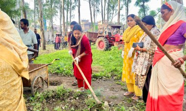 सेवा संकल्प में झाड़ू थामकर उतरीं मंत्री लक्ष्मी राजवाड़े, श्रमदान से जगाई स्वच्छता की अलख