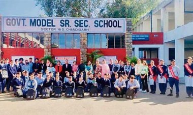 चंडीगढ़ का मॉडल सीनियर सेकेंडरी स्कूल देश में नंबर वन, 22 राज्यों के  4500 स्कूलों पर स्टडी