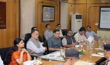 प्रवासी राजस्थानी दिवस की तैयारियां तेज, मुख्य सचिव ने की समीक्षा, सभी तैयारियां समय से पूर्व पूरी करने के दिए निर्देश