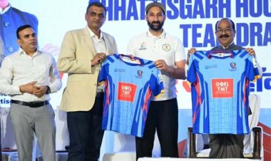 छत्तीसगढ़ हॉकी लीग के फ्रेंचाइजीस और टीमों का ऐलान, सभी टीमों की जर्सी लॉन्च