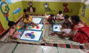 बच्चों के पोषण, देखभाल और शिक्षा का एकीकृत केंद्र बन रहे ‘लइका घर