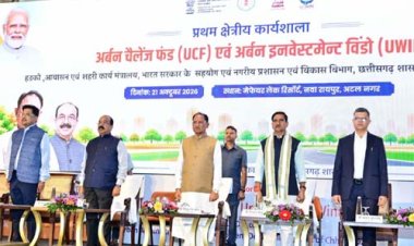 अर्बन चैलेंज फंड से छत्तीसगढ़ के शहरों के सुनियोजित विकास को मिलेगी नई गति: मुख्यमंत्री साय