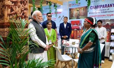 प्रधानमंत्री नरेंद्र मोदी से रूबरू हुईं छत्तीसगढ़ की महिला उद्यमी हीना
